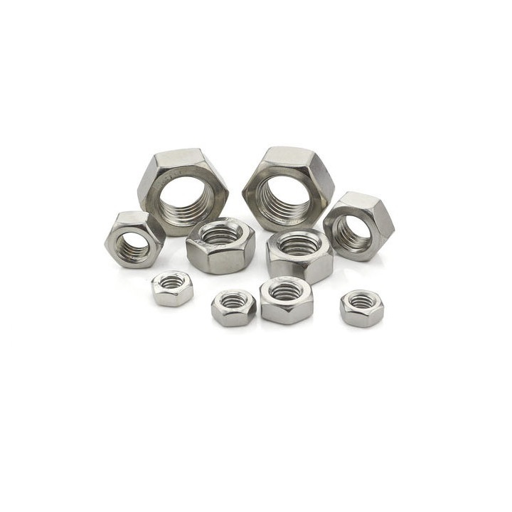 Đai ốc INOX, ecu inox M3 M4 M5 M6 M8 M10 M12