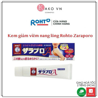 Kem nang lông Rohto Zaraporo 35g Nhật Bản