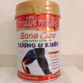 Sữa xương khớp cho người già Milkmilk bonecare lon 900g