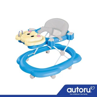 Xe tập đi nhựa hình voi, thỏ xanh autoru aubw01 - có nhạc - thanh lý mới 100%