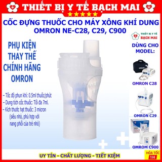 Cốc Đựng Thuốc Cho Máy Xông Khí Dung Omron C28, C29