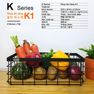 Khay Đa Năng K1 - Kích thước: 33*15*12cm - LUOIKEMOC