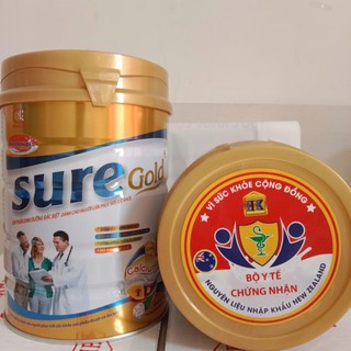 Sữa Sure Gold 900g - Sữa Dành Cho Người Già Tăng Sức Đề Kháng và Phục Hồi Sức Khỏe - Tim mạch