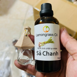 Tinh Dầu Sả Chanh nguyên chất 100% xông phòng, đuổi muỗi  SPA :30ML- 50ML- 100ML (Tặng lọ treo xe)
