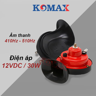 Bộ Còi Sên Ô Tô Điện Áp 12V loại tốt, Âm Thanh Lớn 410Hz & 510Hz, Phù Hợp lắp Xe Máy  Ôtô  Xe Tải
