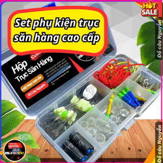  Phụ kiện làm trục săn hàng cao cấp Hộp phụ kiện set trục câu đài 5 bộ Đồ Câu Nguyễn sản xuất 