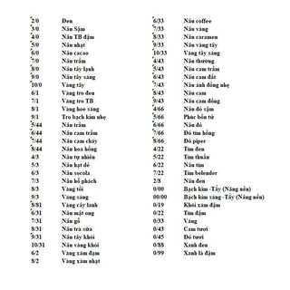 Thuốc Nhuộm Osaka 100ml ( Trợ Nhuộm Mua Riêng )