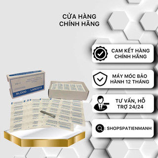 Kim chích mụn / hộp 200 chiếc kim nặn mụn chích máu blood lancets