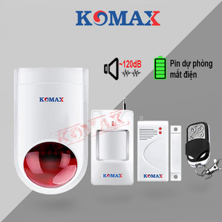 TRUNG TÂM CHỐNG TRỘM T80 - có pin dự phòng dùng công tắc từ và mắt hồng ngoại báo động