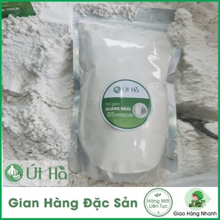Bột Gạo Quảng Ngãi Đúc Bánh Xèo - Bánh Bèo Túi 1Kg Gạo Khô Tự Nhiên - Út Hà Đặc Sản