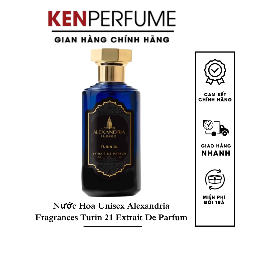 [Mẫu Thử 10ML] - Nước Hoa Unisex Alexandria Fragrances Turin 21 Extrait De Parfum | Ken Perfume