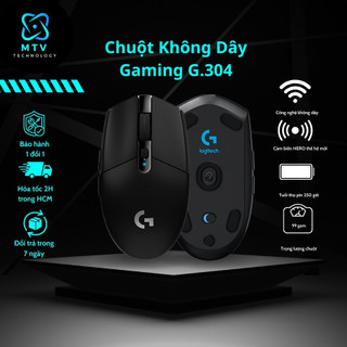  Chuột Không Dây Chuột Gaming Thế Hệ Mới Cảm Biến Hero 16K Thời Lượng Pin AA 250 giờ MTV TECHNOLOGY G.304 