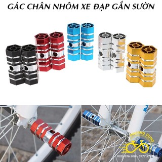 Cặp gác chân nhôm cho xe đạp