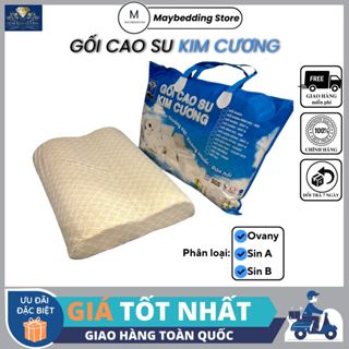 Gối Cao Su KIM CƯƠNG - Hàng Chính Hãng