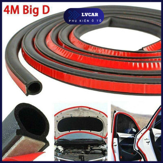 Gioăng cao su, gioăng chống ồn xe hơi chữ D ( LOẠI 1 KT 15x15mm) chống ồn by Phụ kiện ô tô T-car