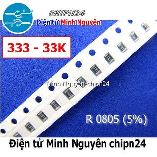 Điện trở dán smd 0805 33k