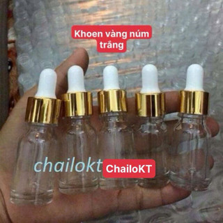 Lọ chiết serum thuỷ tinh 20ml 30ml 50ml (Chai lọ chiết)