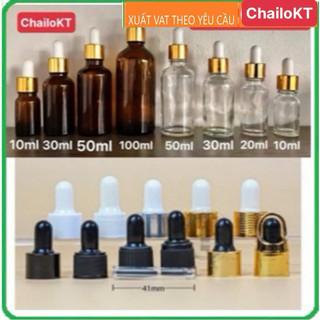 Lọ chiết serum thuỷ tinh 20ml 30ml 50ml