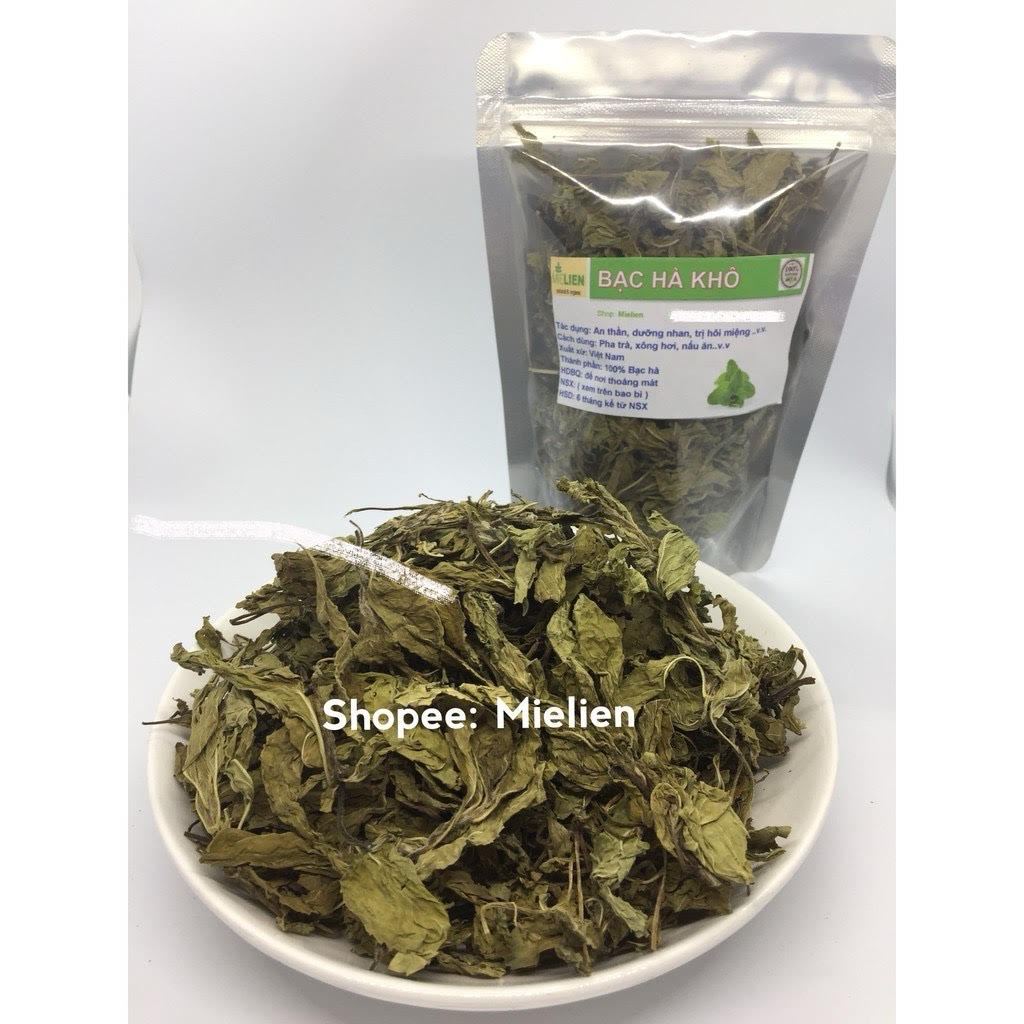 Bạc hà sấy khô ( lá bạc hà) 100g
