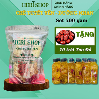 SET 500G Chè Dưỡng Nhan Tuyết Yến -14vị- Nấu 35-40 chén chè.