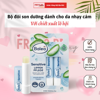 Bộ 2 thỏi son dưỡng Balea Đức cho môi nhạy cảm - Dưỡng ẩm chuyên sâu, không kích ứng