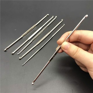 Móc len kim loại 2 đầu đủ size