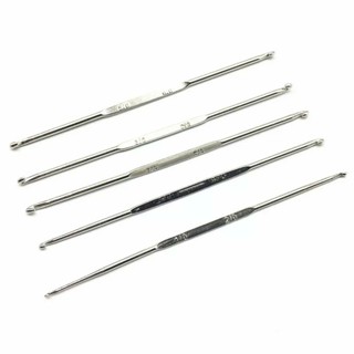 Móc len kim loại 2 đầu đủ size