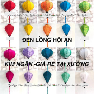 Đèn lồng trang trí Hội An(CÓ SẴN)(30cm ,40cm)mua 10 =sỉ