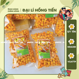  250G Nui Sấy Tẩm Vị  Bắp Sây Giòn ,Hạt Sen Cay Tẩm Gia Vị Đậm Đà Đại Lí Hồng Tiến 