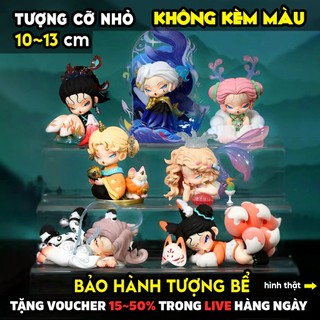 Tượng tô màu, DODONAMI NÚI VÀ BIỂN, size L, thạch cao trắng (Không kèm màu), luyện vẽ, decor