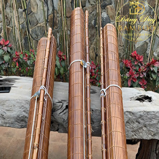 Mành Trúc Than Hoá Ngang 1,5m Cao 2m 3m Rèm Trúc Treo Ban Công Ngoài Trời Mái Hiên Mành Tre Che Nắng