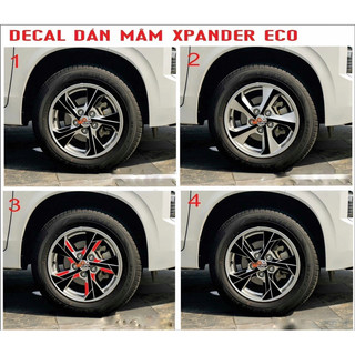 Decal dán mâm xpander eco 2022-2023