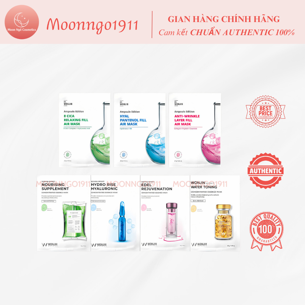 Mặt Nạ Dr.Wonjin Ampoule Edition (1 MIẾNG)