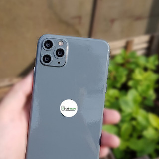 Tấm Dán Skin mặt sau Glossy Nardo Grey Full Viền Dành cho 5 6 7 8 6plus 7plus 8plus X XS XR XSMAX 11 PRO MAX