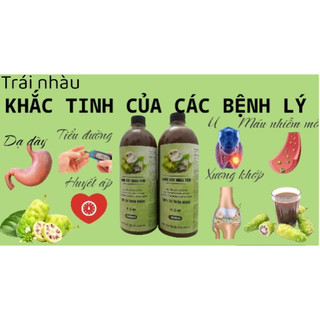 Nước cốt nhàu ngâm đường phèn nguyên chất