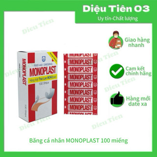 [Date Xa] Băng Cá Nhân Monoplast (100 miếng)