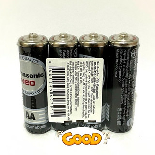 Pin AA Panasonic R6NT/4SB Vỉ 4 Viên Made in Indonesia