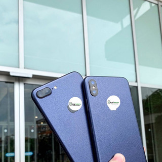 Tấm Dán Skin FULL Viền Màu Cobalt Blue Matte 5 6 7 6plus 7plus 8plus X XS XR XSMAX 11 PRO MAX 12 PRO MAX