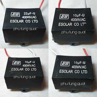 Tụ Quạt Kapa Quạt Vuông 10uf / 12uf / 15uf / 16uf / 22uf Chuyên Phụ Tùng Quạt