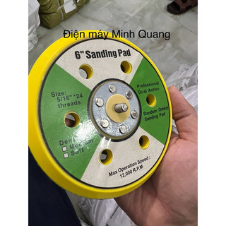 Đế chà nhám tam giác, đế dính phi 150mm