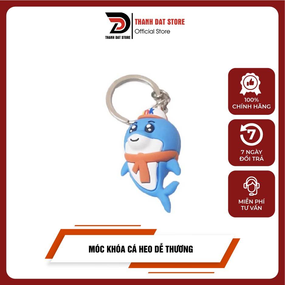 Móc khóa cá heo dễ thương