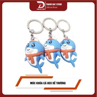 Móc khóa cá heo dễ thương