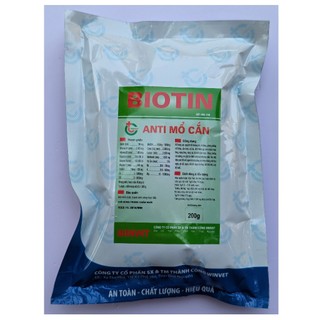 1 gói 200g BIOTIN ANTI Mổ cắn phòng chống mổ lông, cắn đuôi, sùi da, kích thích gia cầm nhanh mọc lông, đỏ tích kích mào