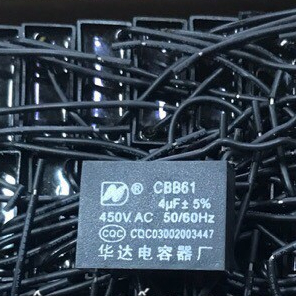 5 tụ quạt CBB61 4uF 450V