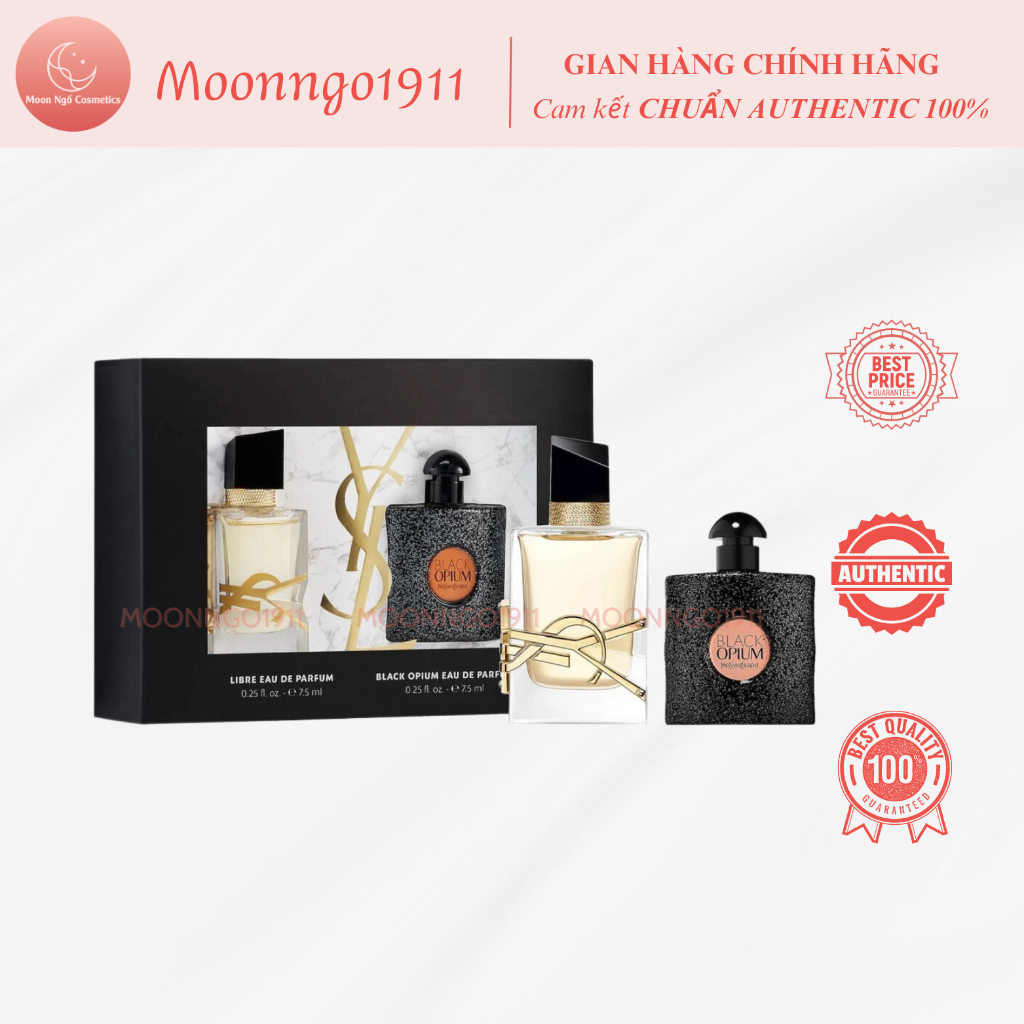 Set 2 Nước hoa YSEO Libre EDP & Black Optinum