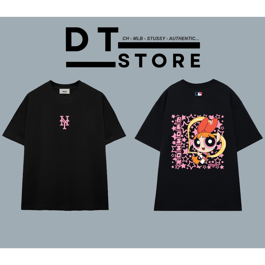 ÁO THUN MLB BÓNG CHÀY DT38 - VẢI COTTON CAO CẤP FORM RỘNG UNISEX - DT STORE