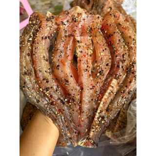 khô cá lóc tiêu chuẩn 3 nắng loại 5-8c/kg thơm ngon đậm vị cá khô quê nhà thịt dày đặc sản quê nhà làm quà biếu