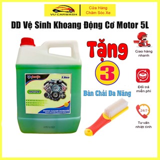 Dung dịch rửa khoang động cơ, khoang máy - hóa chất rửa khoang máy ô tô - xe máy motor ekokemika 5l