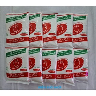 05kg (10 bịch x 500g) bột mì đa dụng táo đỏ số 8 dùng chế biến hải sản và làm bánh