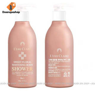 Sữa tắm Leau Claire Sweet Floral Whitening Body Shower 300ml